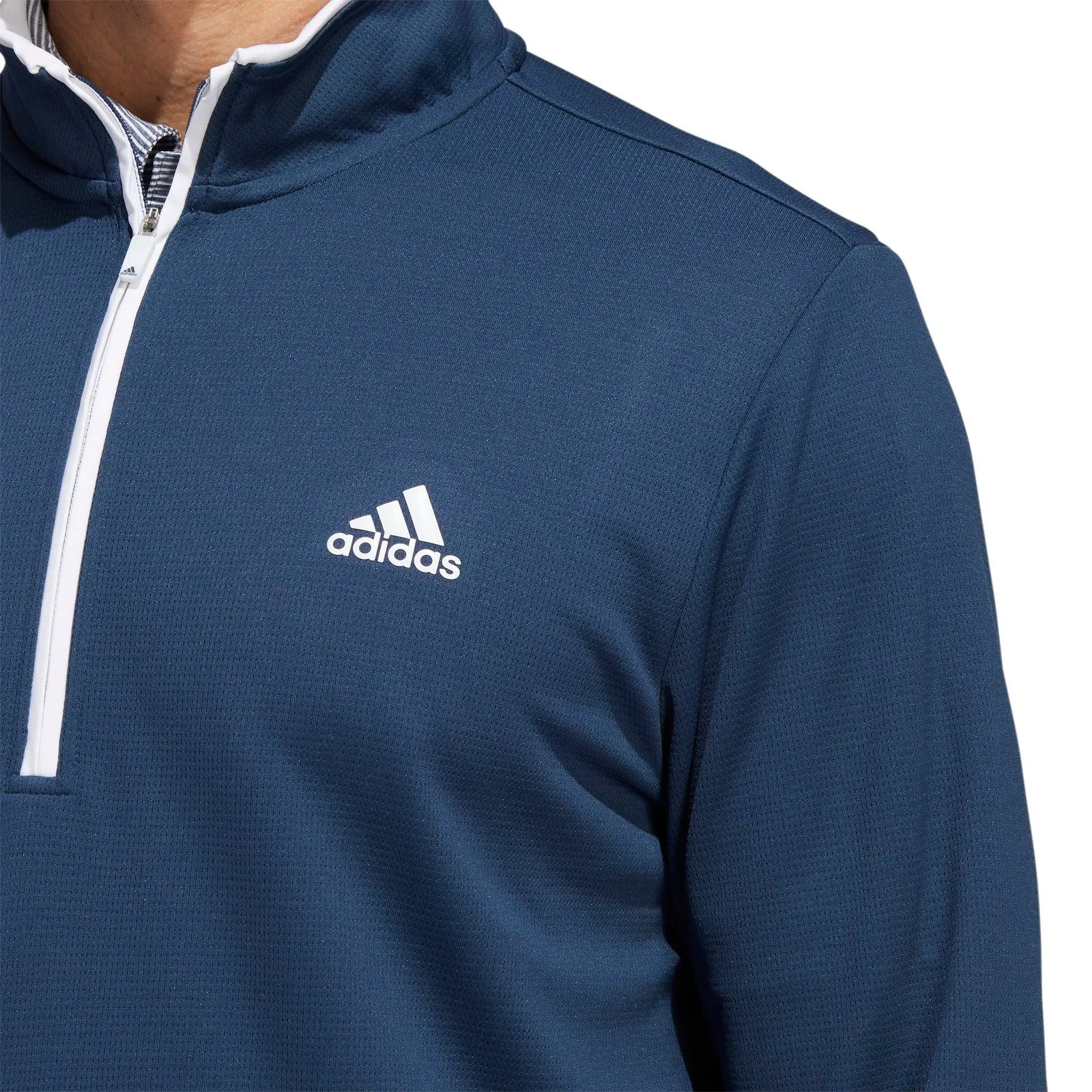 adidas Primegreen UPF Lightweight 1/4 Zip Golf Sweater HF2974