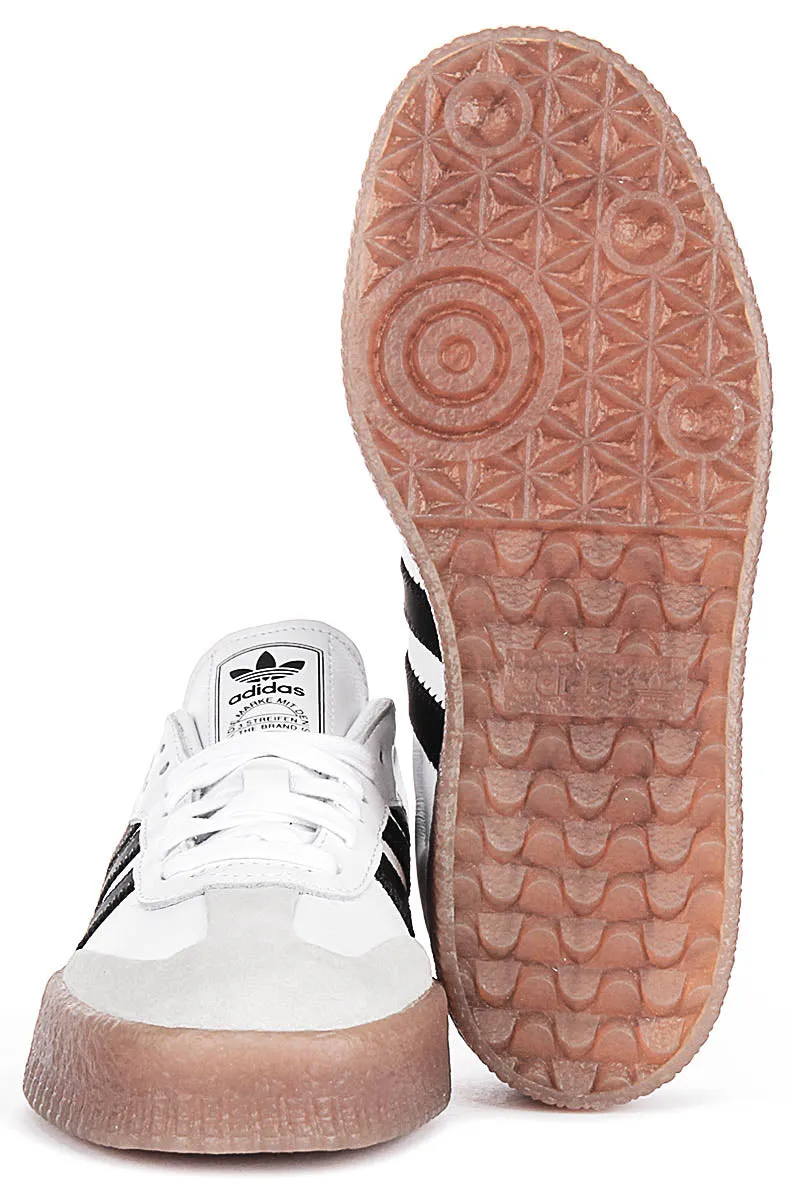Adidas Sambae In White Black For Women Shoes Adidas