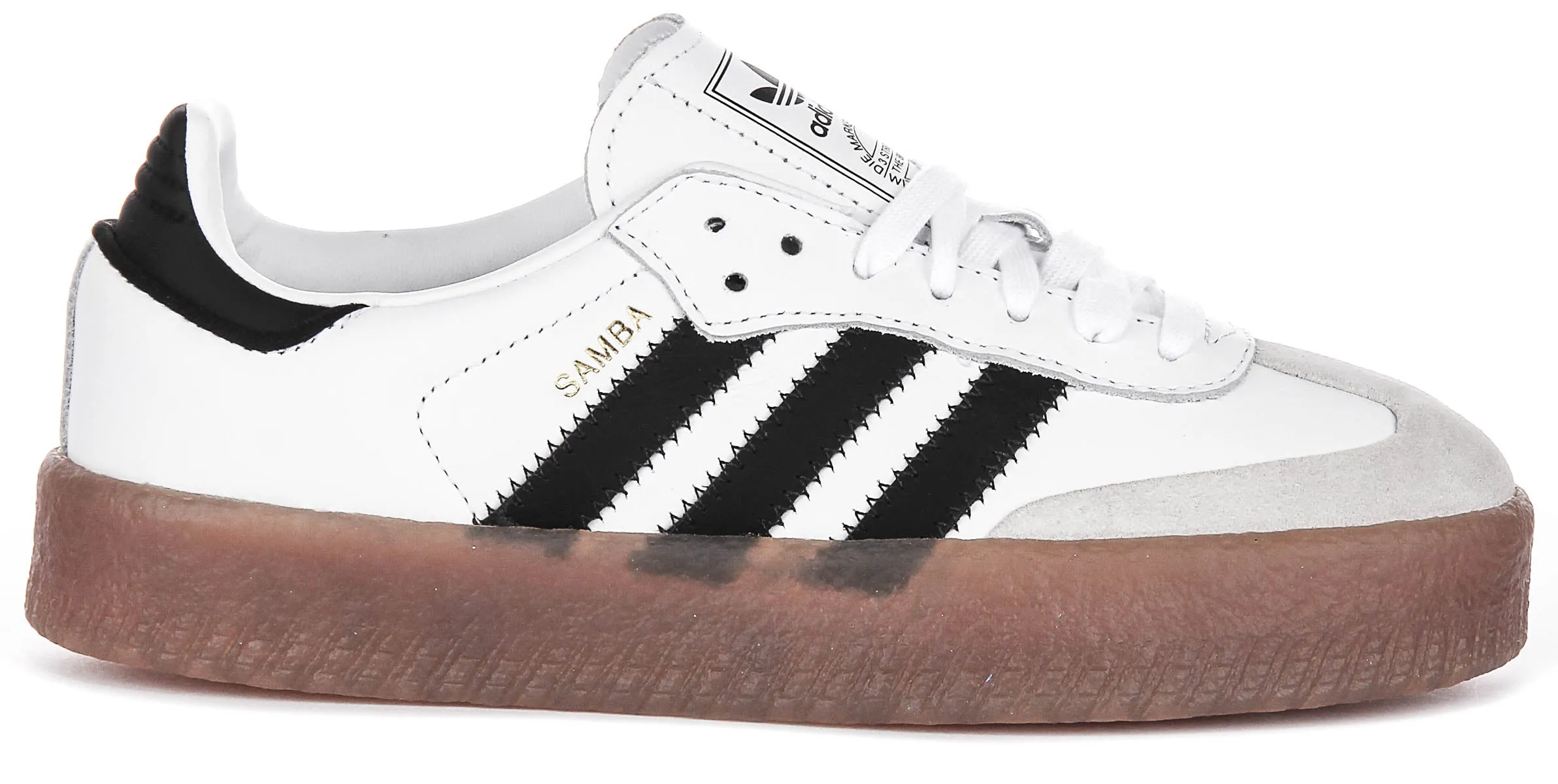 Adidas Sambae In White Black For Women Shoes Adidas