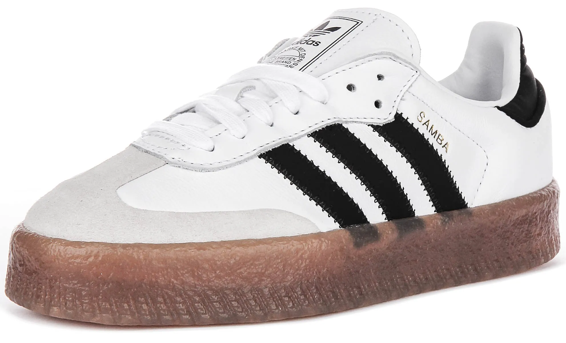 Adidas Sambae In White Black For Women Shoes Adidas