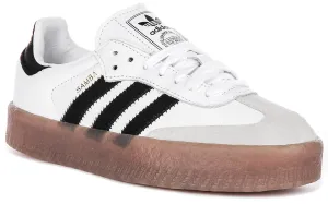 Adidas Sambae In White Black For Women Shoes Adidas