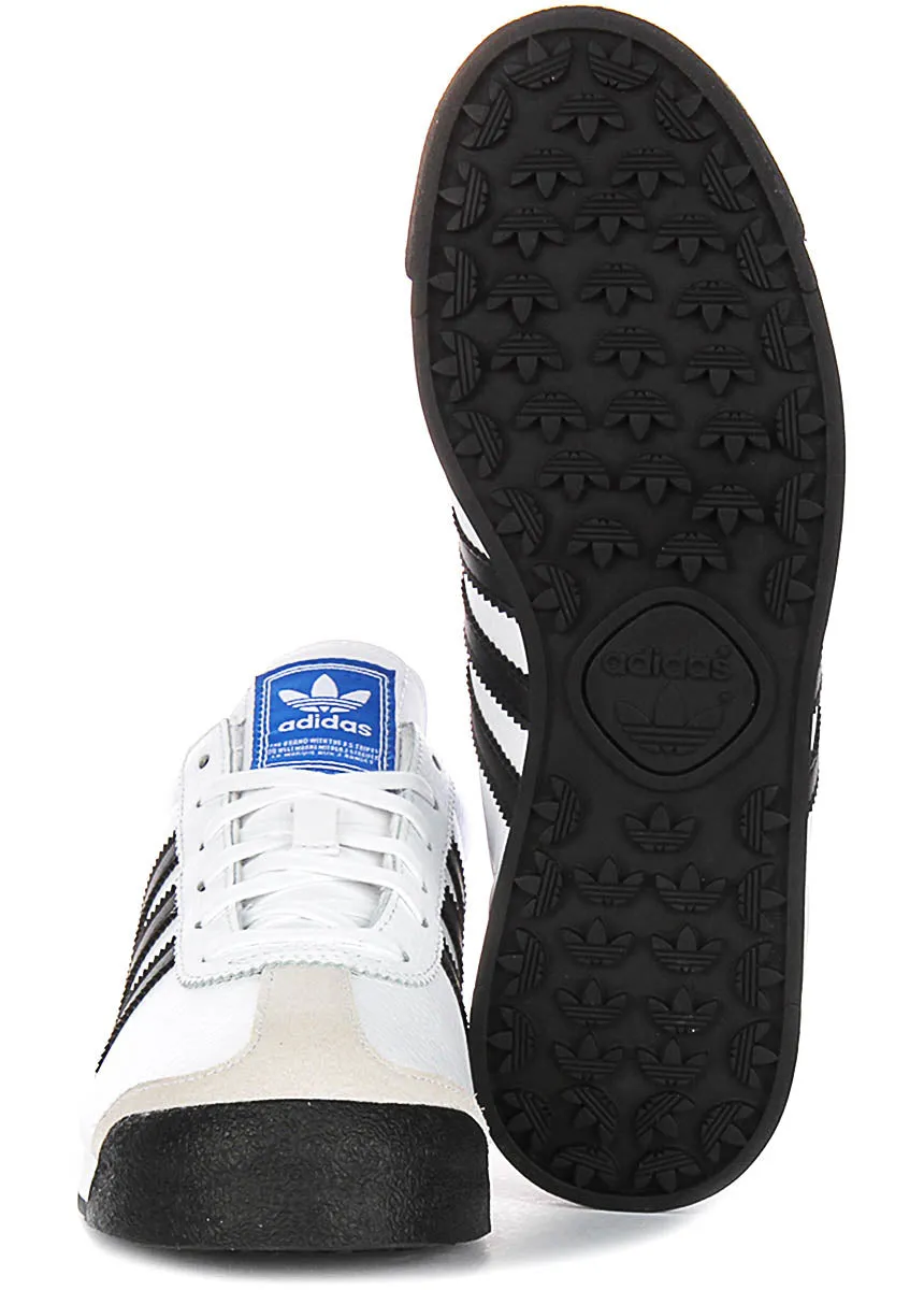 Adidas Samoa In White Black For Youth Shoes Adidas