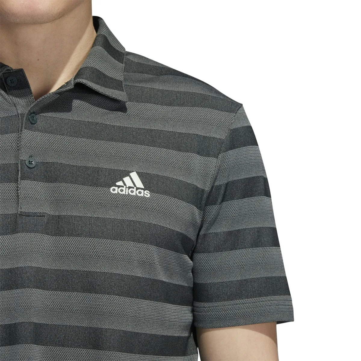 adidas Stripe Primegreen Golf Polo Shirt HN0631