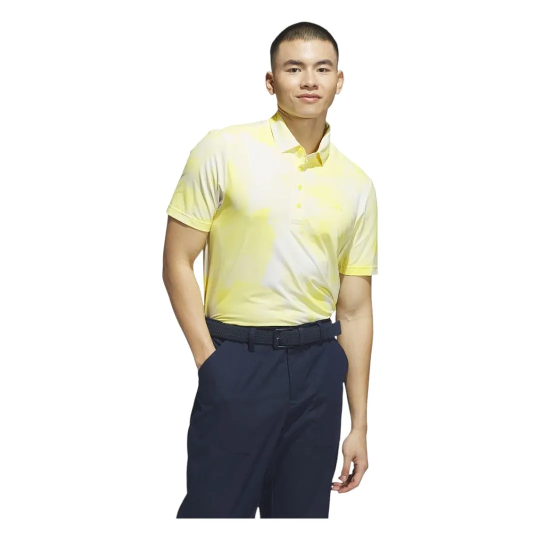 adidas Tour Printed Mesh Golf Polo Shirt JN9142
