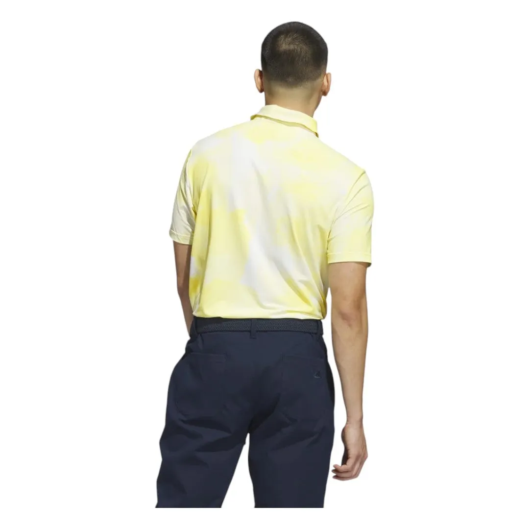 adidas Tour Printed Mesh Golf Polo Shirt JN9142