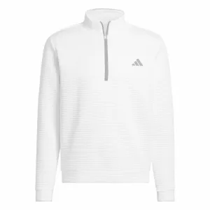 adidas Ultimate365 DWR Textured 1/4 Zip Golf Mid Layer IL0559