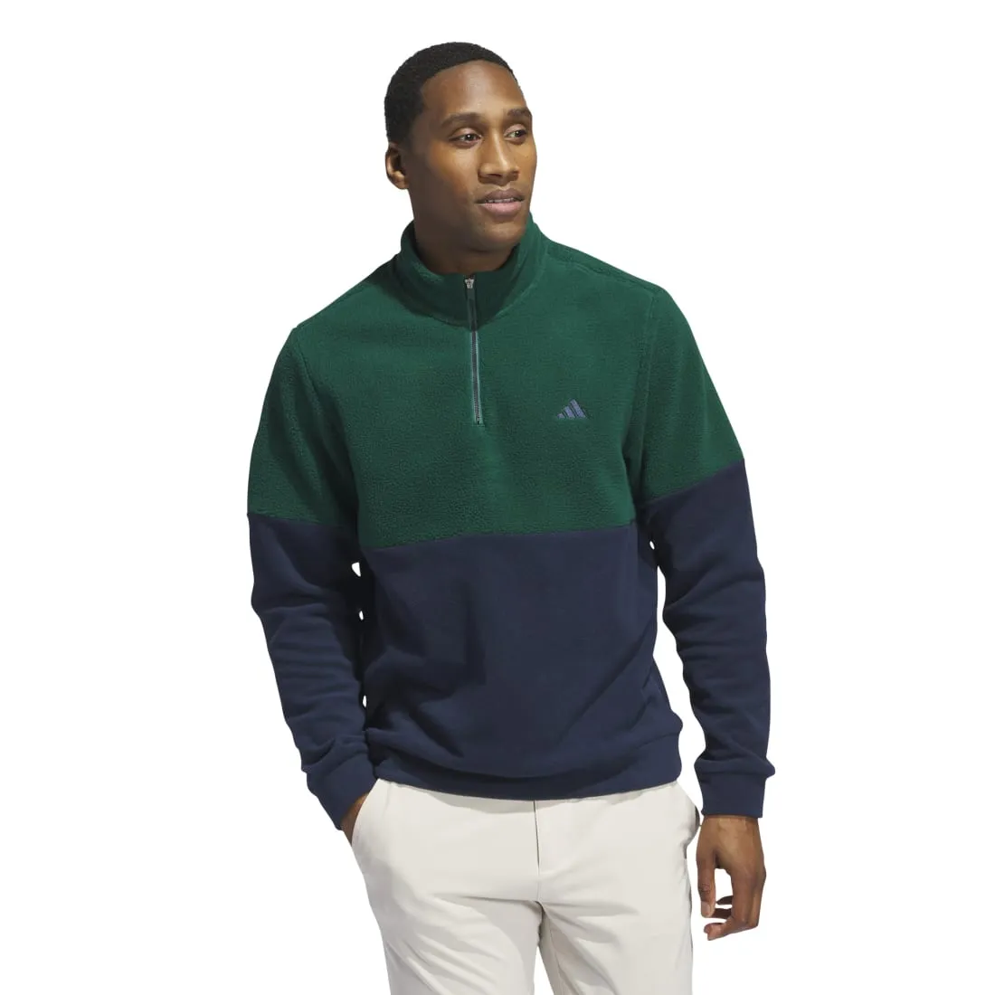 adidas Ultimate365 Fleece 1/4 Zip Golf Mid Layer IW1403