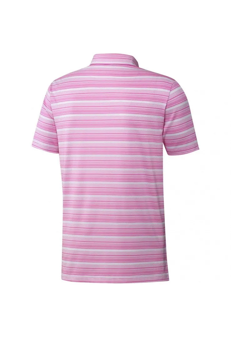 adidas Ultimate365 Heather Snap Golf Polo Shirt GM0233