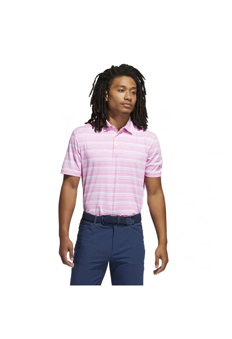 adidas Ultimate365 Heather Snap Golf Polo Shirt GM0233