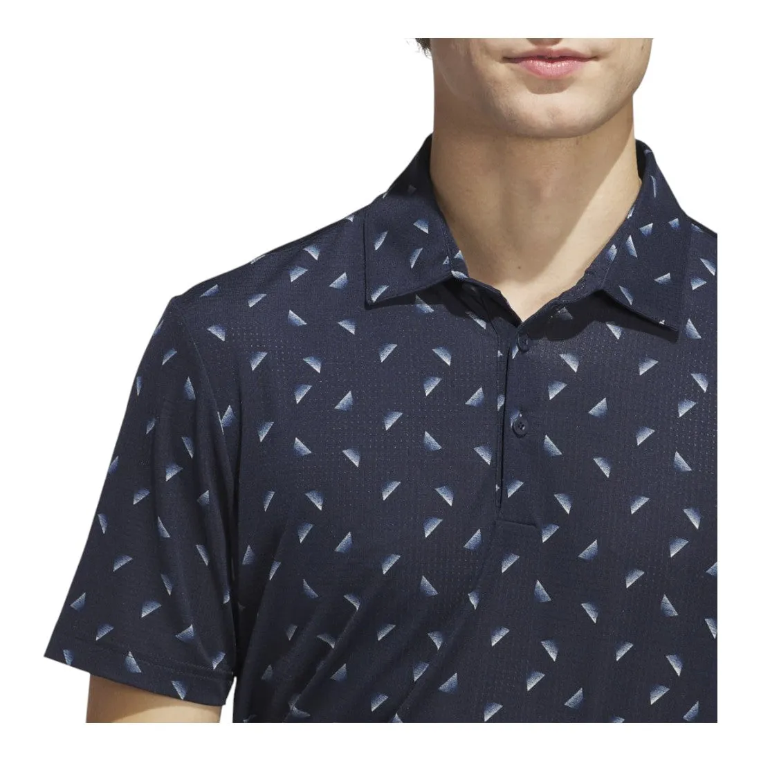 adidas Ultimate365 Mesh Print Golf Polo Shirt JF4909