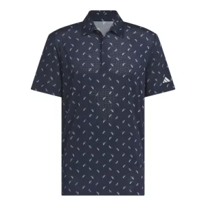 adidas Ultimate365 Mesh Print Golf Polo Shirt JF4909