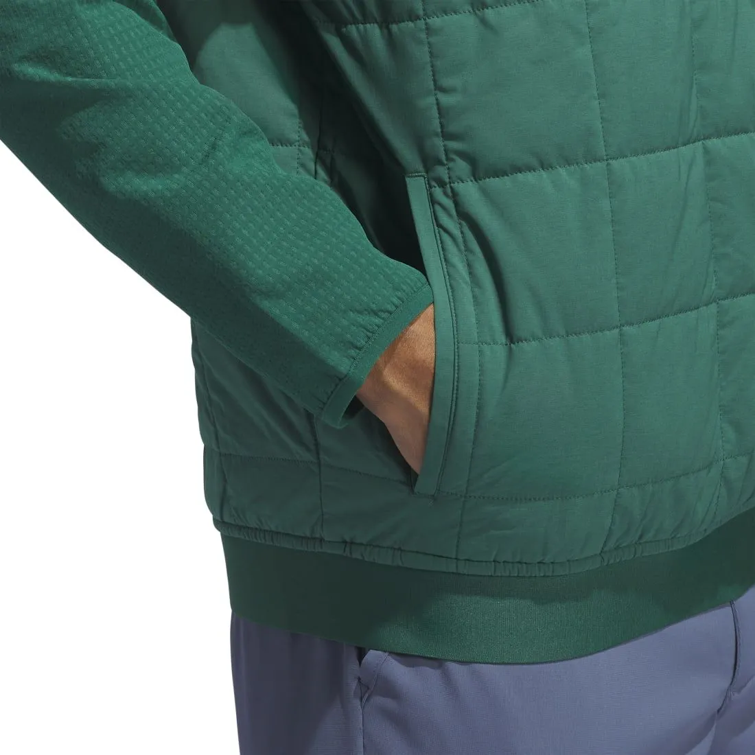 adidas Ultimate365 Quilted DWR 1/2 Zip Golf Mid Layer IW1392