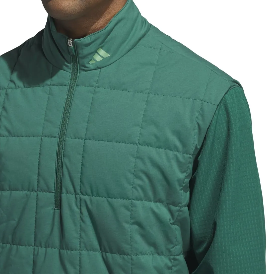 adidas Ultimate365 Quilted DWR 1/2 Zip Golf Mid Layer IW1392