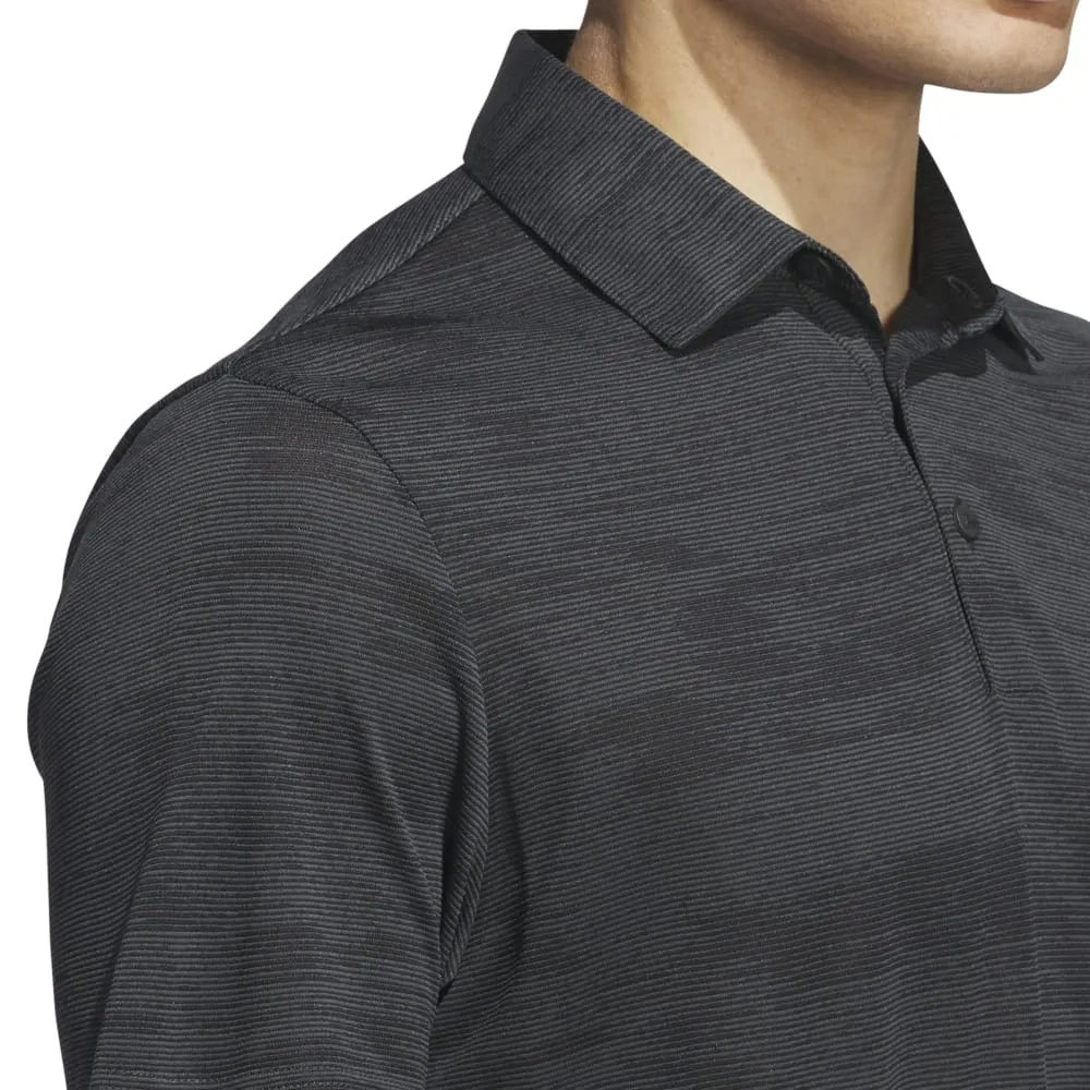 adidas Ultimate365 Textured Stripe Golf Polo Shirt IW1411