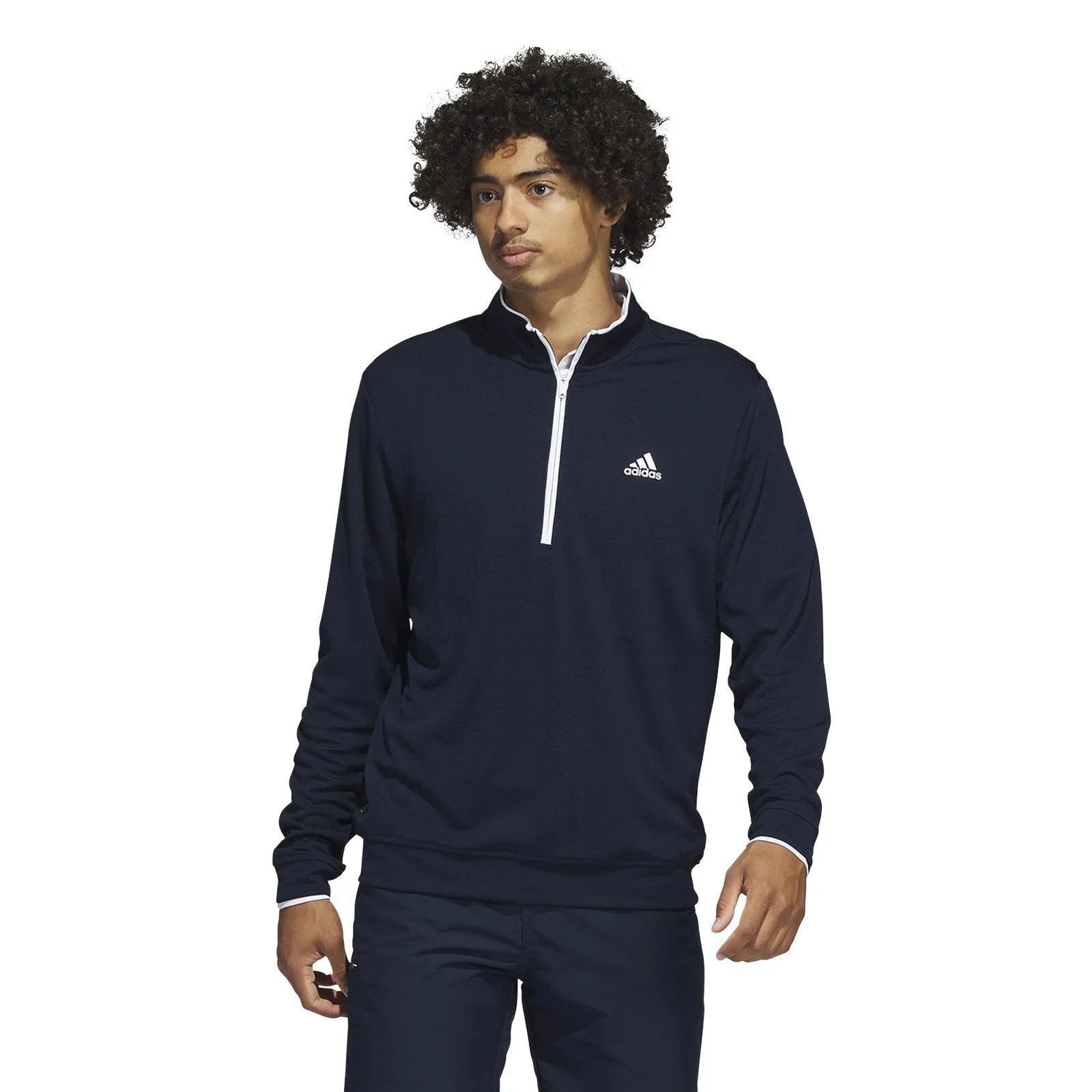 adidas UPF Lightweight 1/4 Zip Golf Mid Layer HY5373