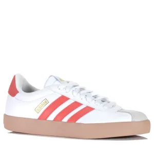 Adidas VL Court 3.0 Womens White/Preloved Scarlet Shoes_Adidas