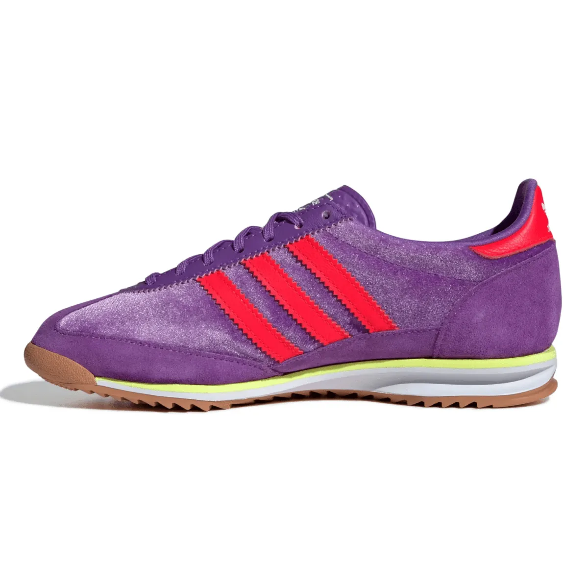 Adidas Women's SL 72 OG Active Purple/Solar Red/Cloud White Adidas Shoes