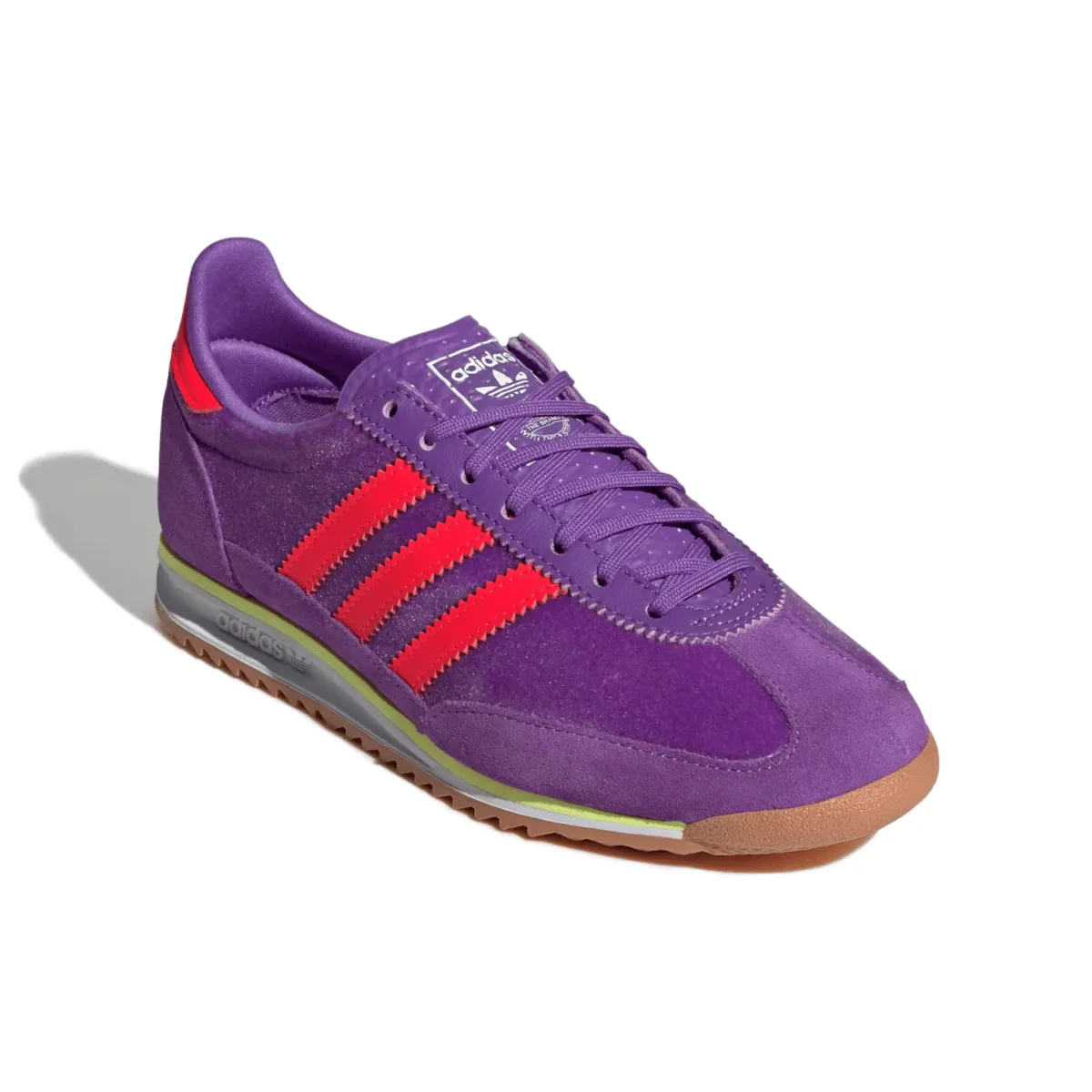 Adidas Women's SL 72 OG Active Purple/Solar Red/Cloud White Adidas Shoes