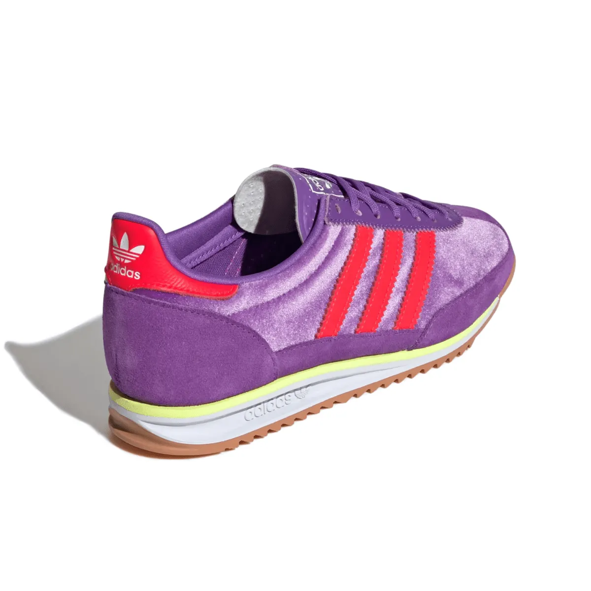 Adidas Women's SL 72 OG Active Purple/Solar Red/Cloud White Adidas Shoes