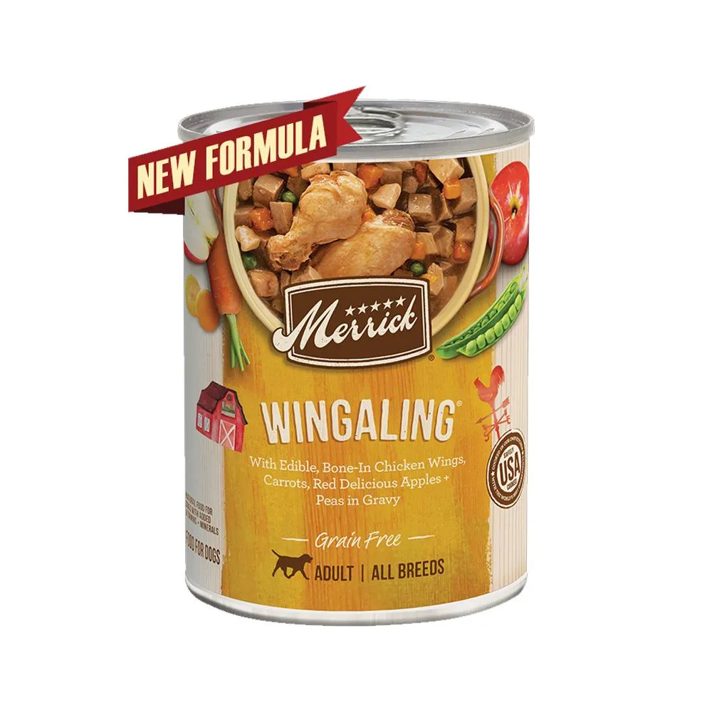 Adult Grain Free Wingaling Dog Can