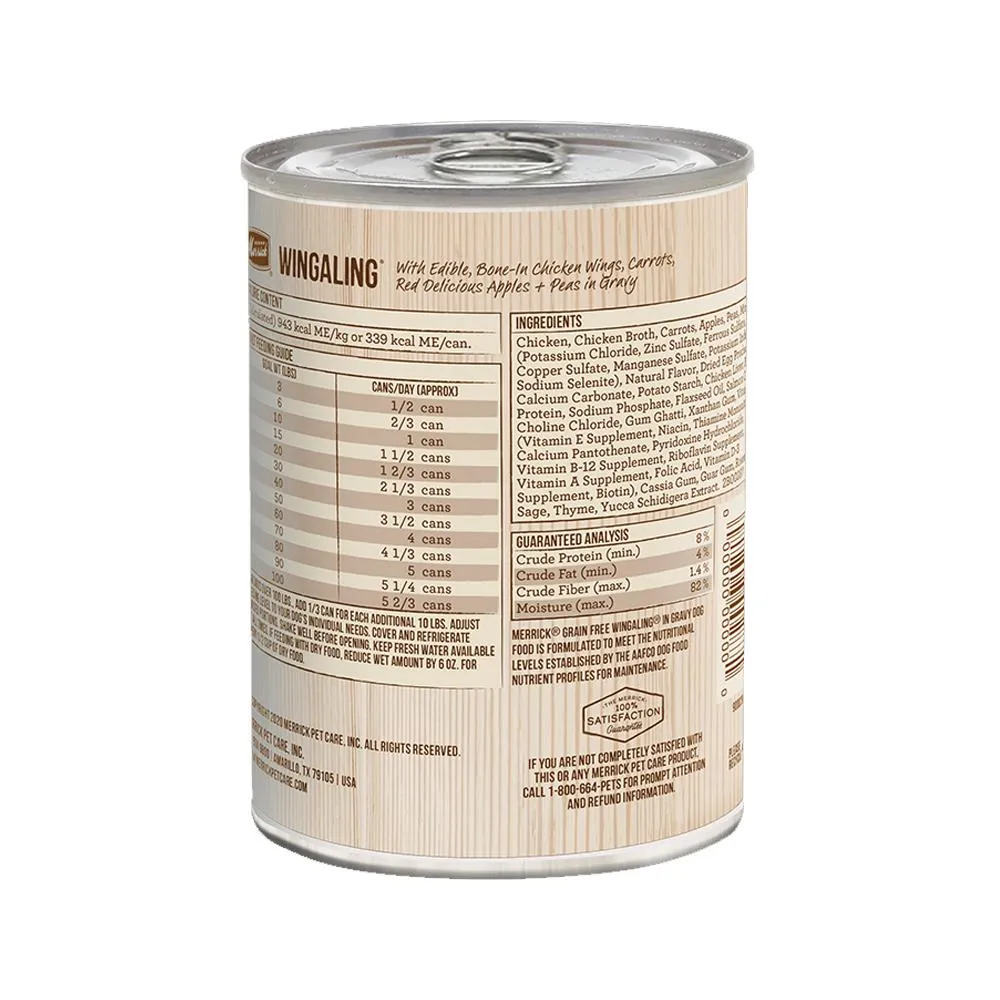 Adult Grain Free Wingaling Dog Can