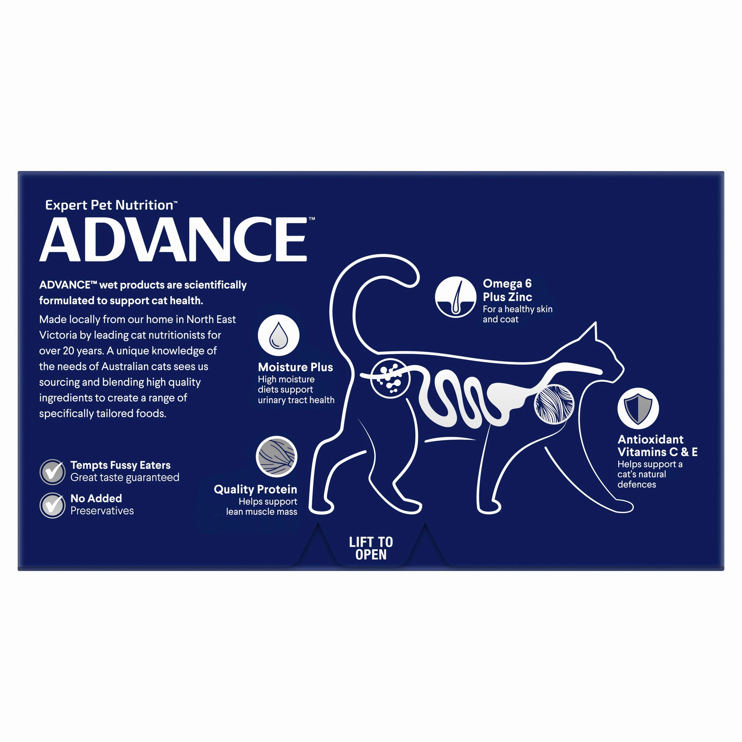 ADVANCE - Adult Chicken & Salmon Medley Cat Wet Food (85g x 7pk)