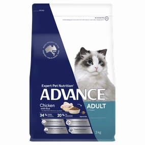 ADVANCE - Adult Chicken with Rice Dry Cat Food (3kg)