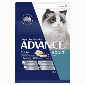 ADVANCE - Adult Chicken with Rice Dry Cat Food (6kg)