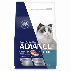 ADVANCE - Adult Ocean Fish with Rice Dry Cat Food (3kg)