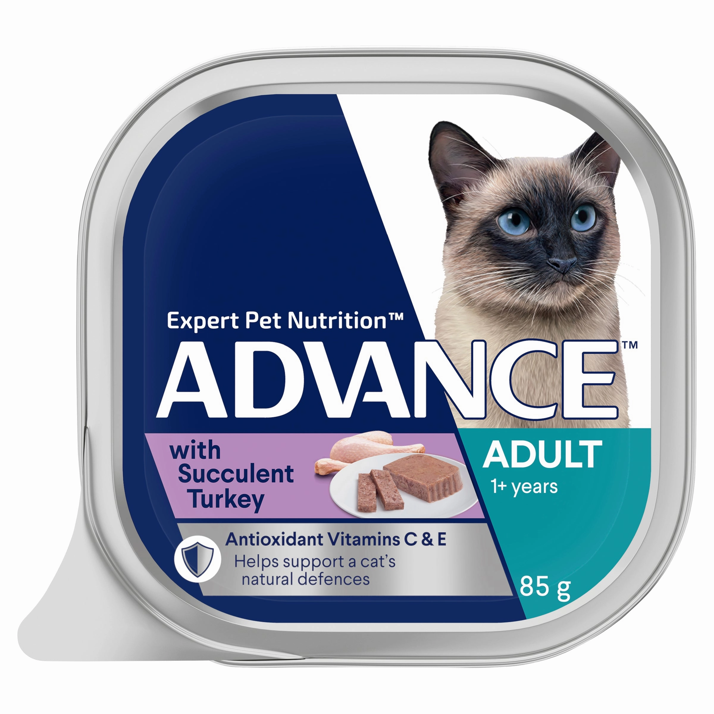 ADVANCE - Adult with Succulent Turkey Cat Wet Food (85g x 7pk)