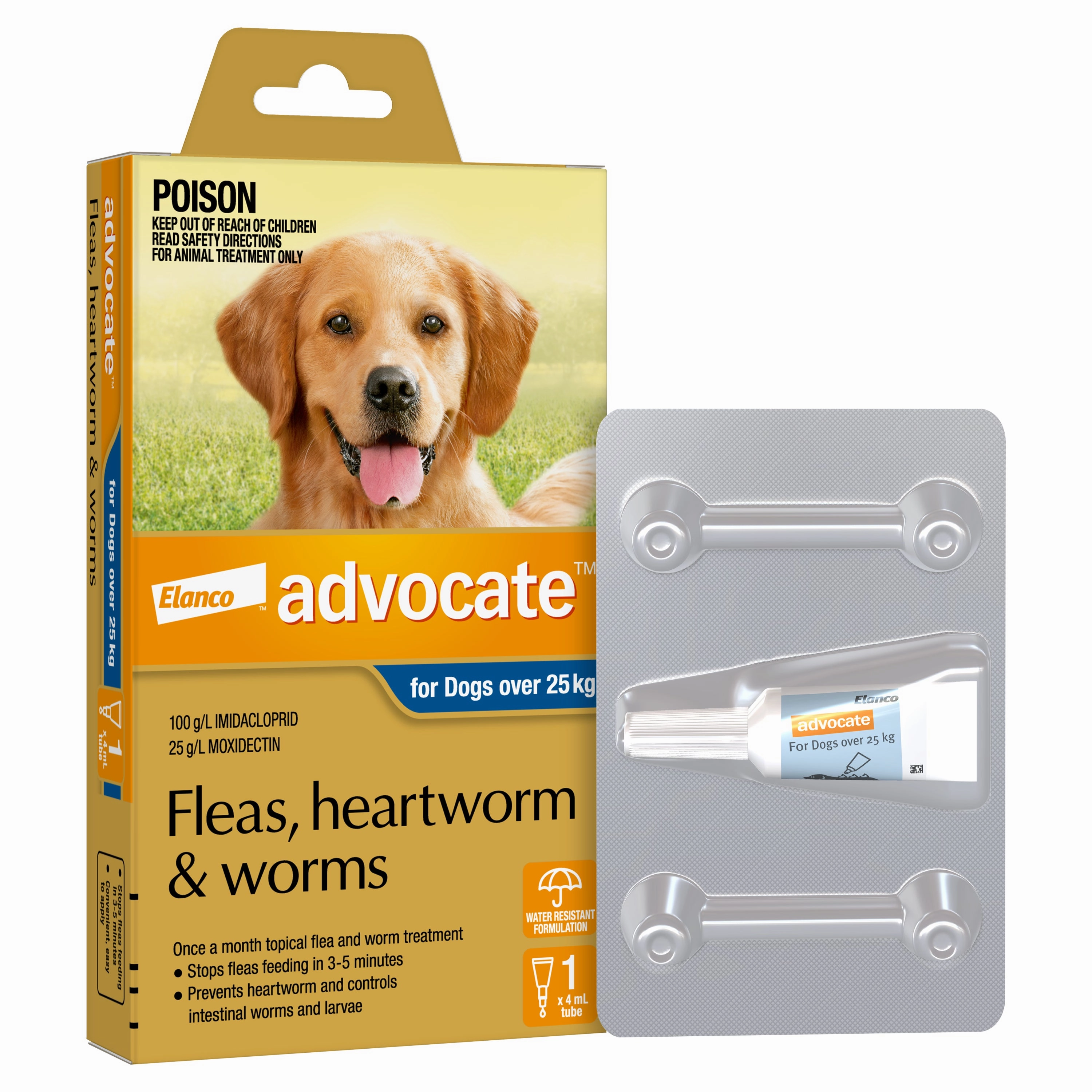 Advocate - Dog over 25kg (1pk)