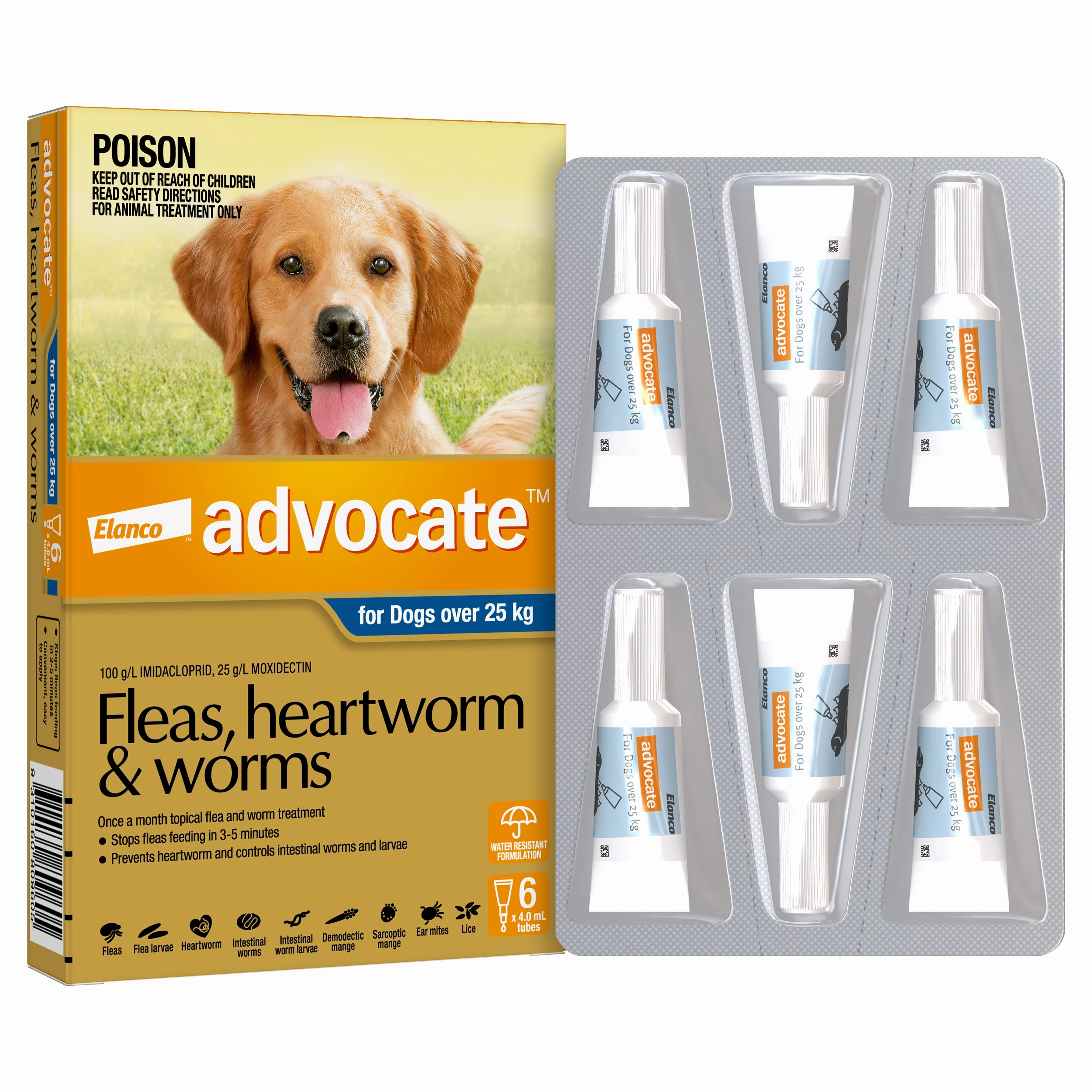 Advocate - Dog over 25kg (6pk)