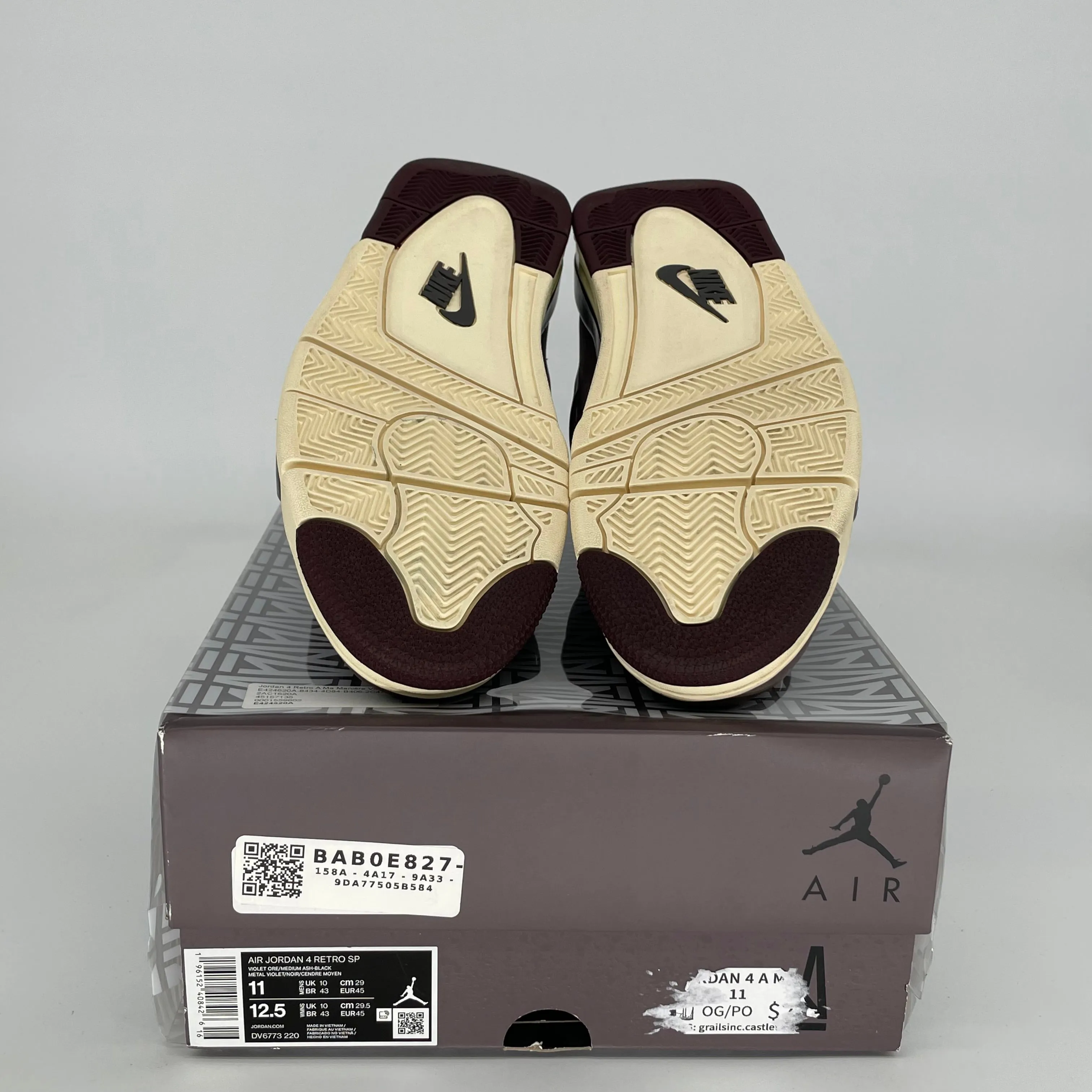AIR JORDAN 1 A MA MANIERE VIOLET ORE SIZE 11 DV6773-220