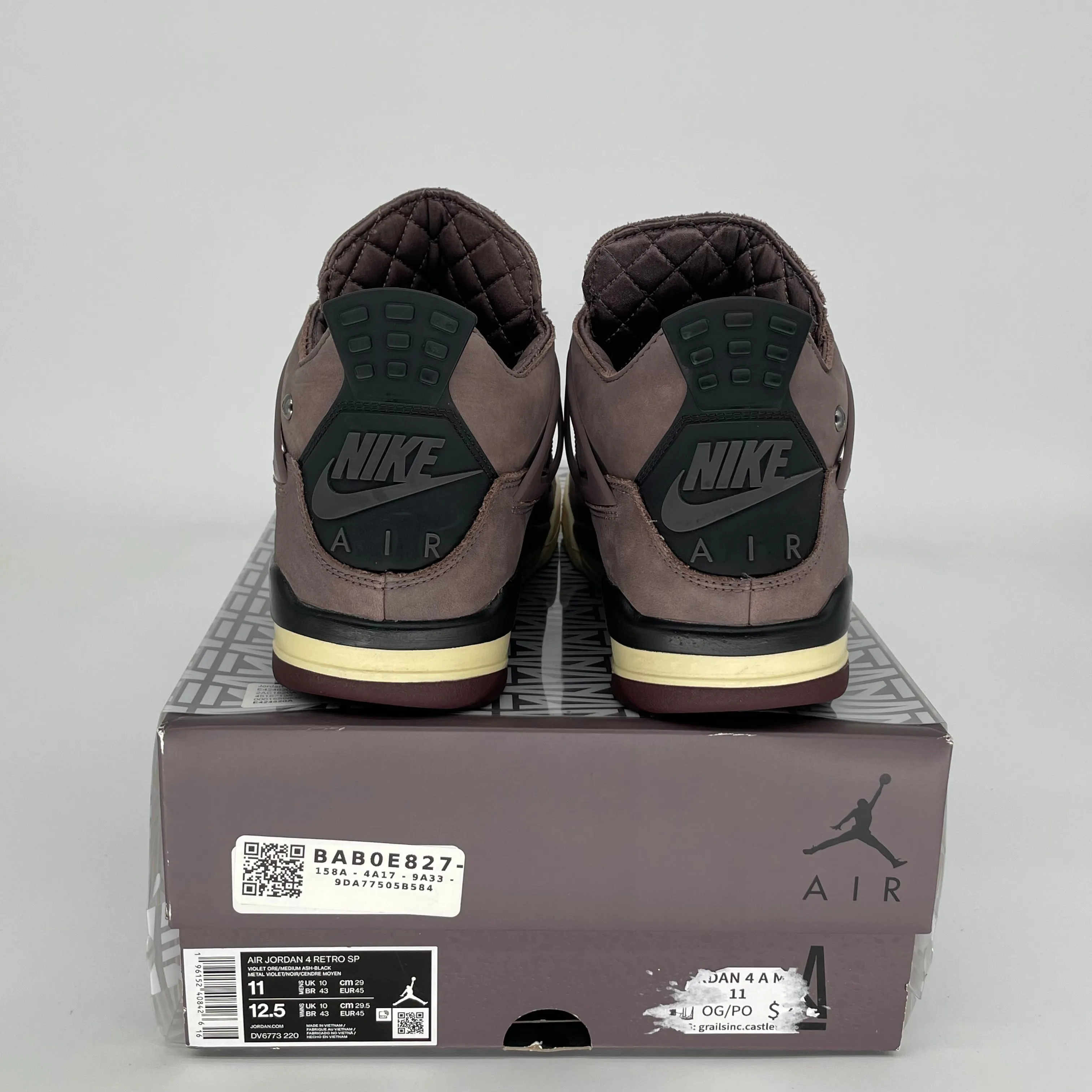 AIR JORDAN 1 A MA MANIERE VIOLET ORE SIZE 11 DV6773-220