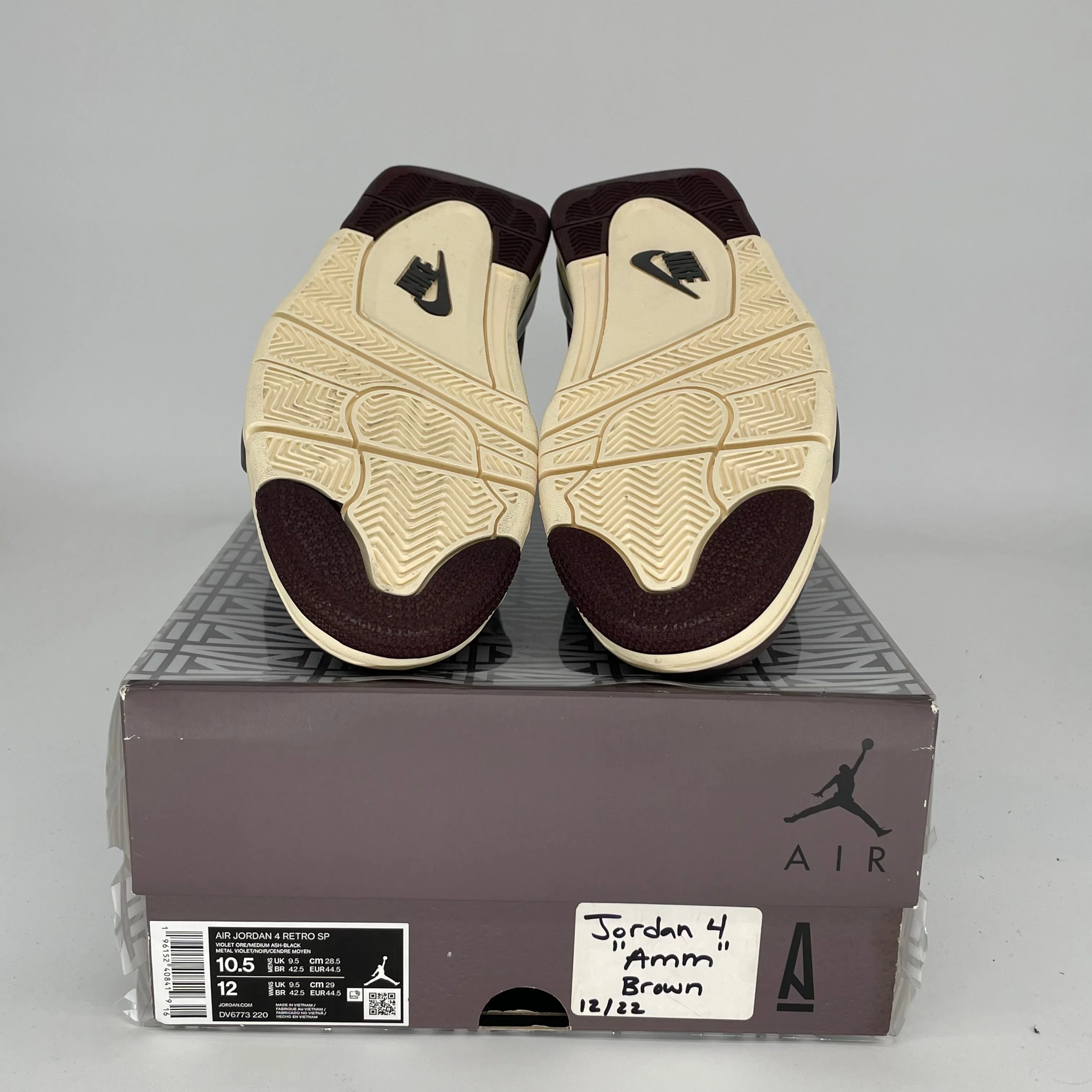 AIR JORDAN 4 A MA MANIERE VIOLET ORE SIZE 10.5 DV6773-220