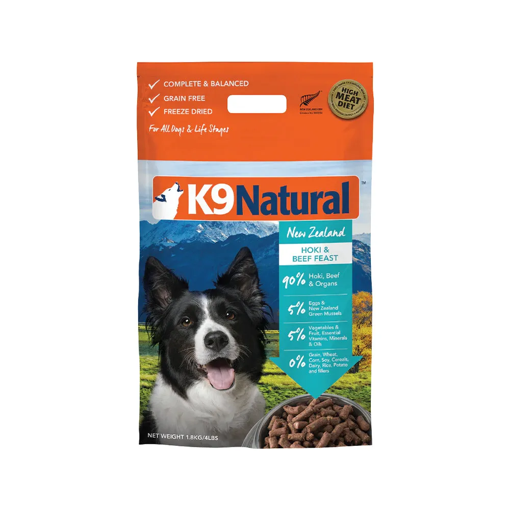 All Life Stages Beef & Hoki Complete Freeze Dried Dog Food
