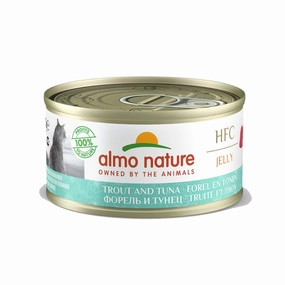 Almo Nature Cat HFC Jelly Trout & Tuna 70g