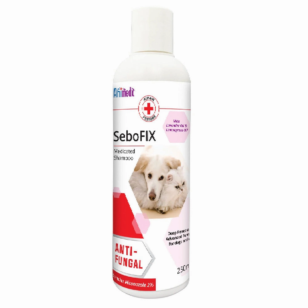 AniMedx SeboFIX Medicated Shampoo Anti-fungal 250ml