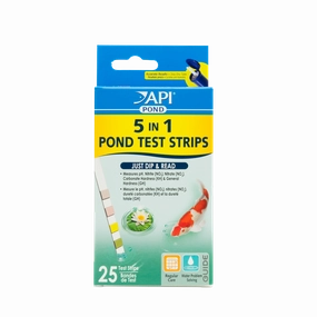 API - Pond Care 5 in 1 Quick Testing Strips (25pk)