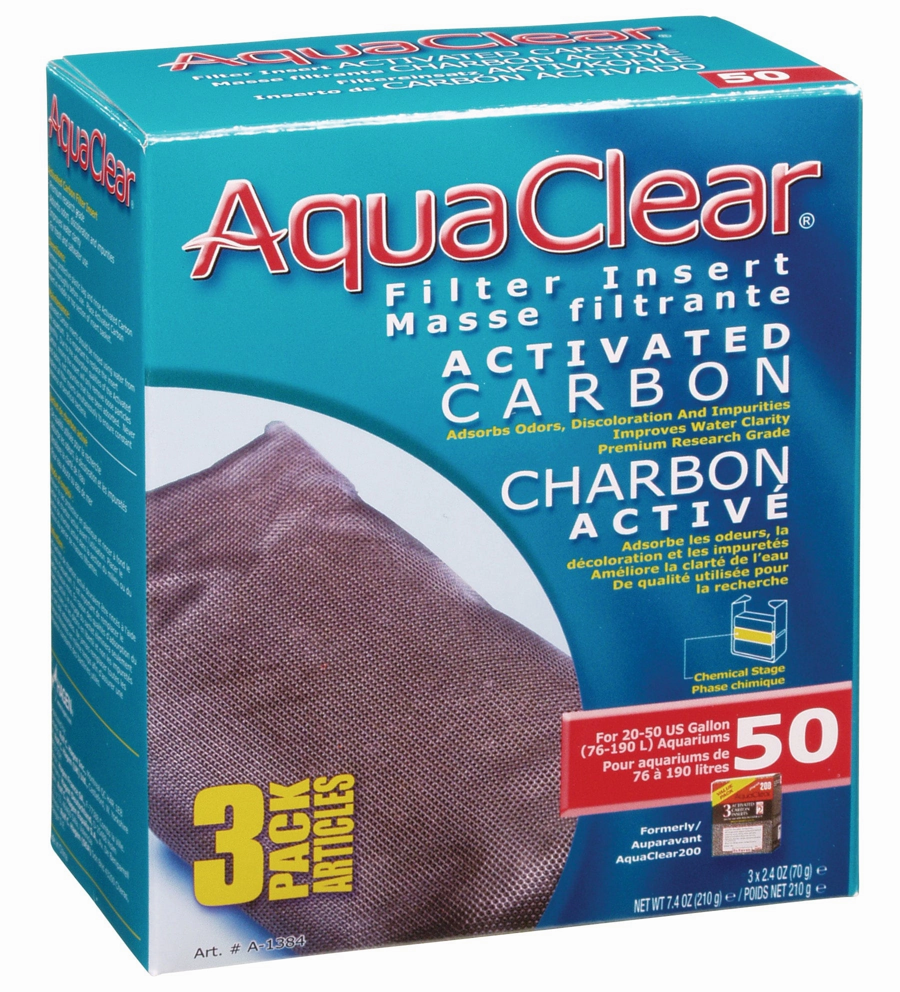 AquaClear Activated Carbon Filter Insert