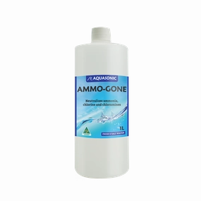Aquasonic - Ammo-Gone Water Conditioner (1L)