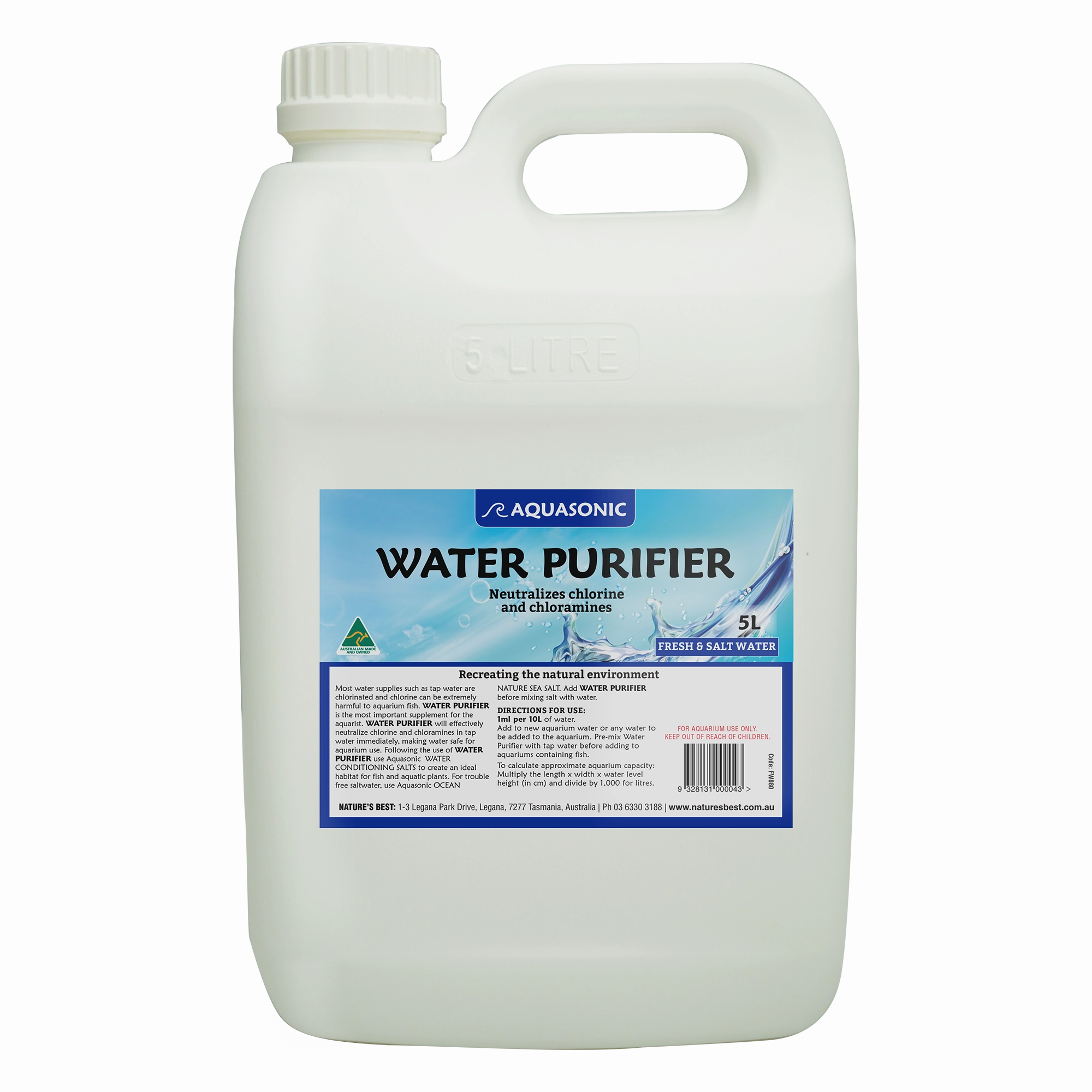 Aquasonic - Water Purifier (5L)