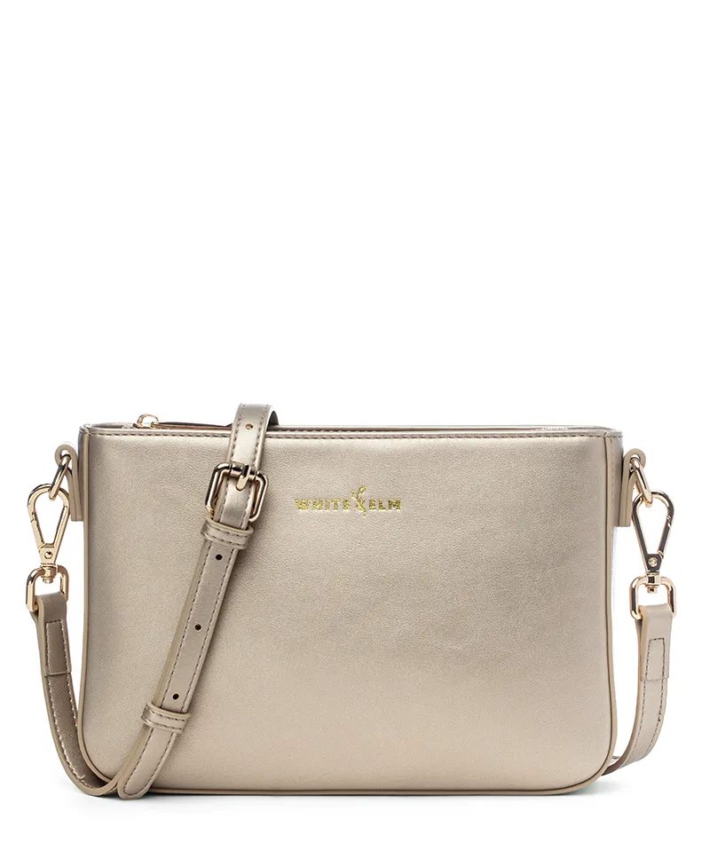 Ara Convertible Crossbody Clutch - Champagne - [OUTLET RETIRED FINAL SALE]