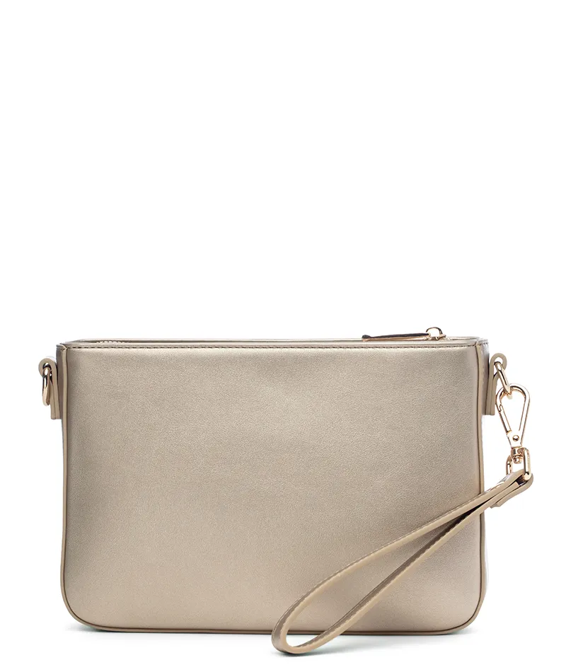 Ara Convertible Crossbody Clutch - Champagne - [OUTLET RETIRED FINAL SALE]