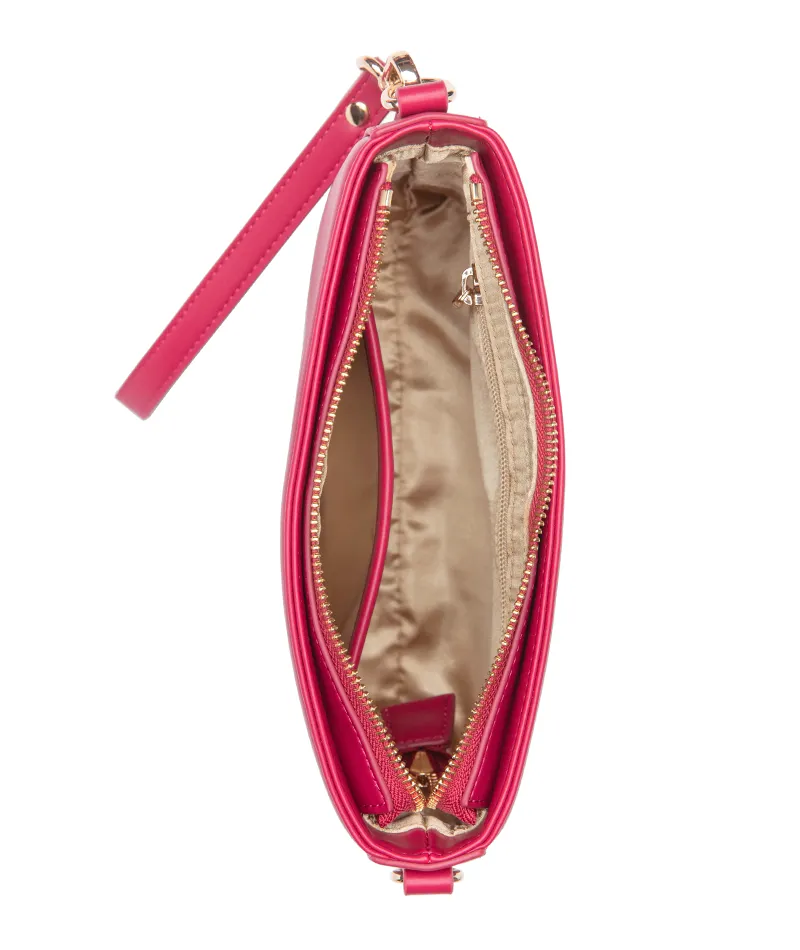 Ara Convertible Crossbody Clutch - Cranberry - [OUTLET RETIRED FINAL SALE]