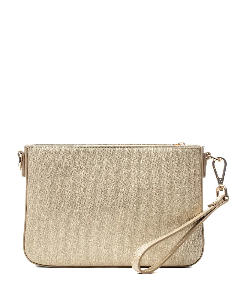 Ara Convertible Crossbody Clutch - Gold Sparkle - [OUTLET RETIRED FINAL SALE]