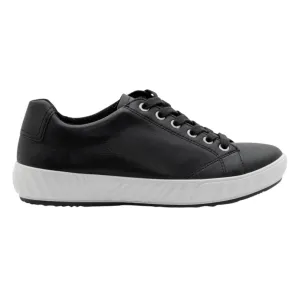 Ara Women's Alexandria Black Leather/White Sole Ara Shoes