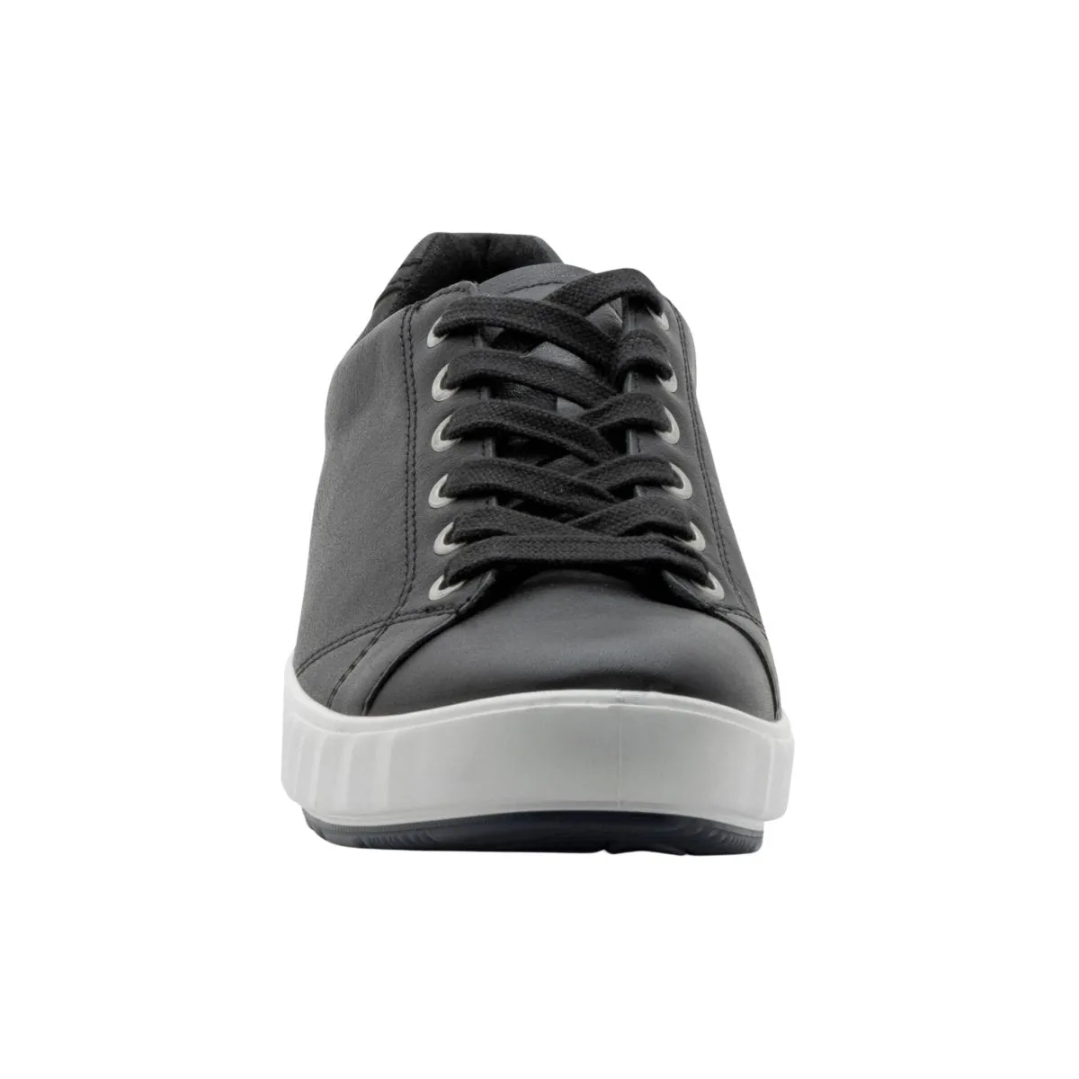 Ara Women's Alexandria Black Leather/White Sole Ara Shoes