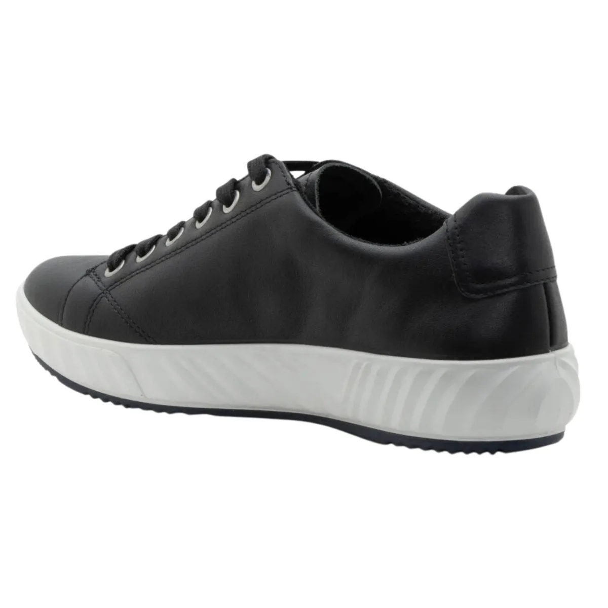 Ara Women's Alexandria Black Leather/White Sole Ara Shoes
