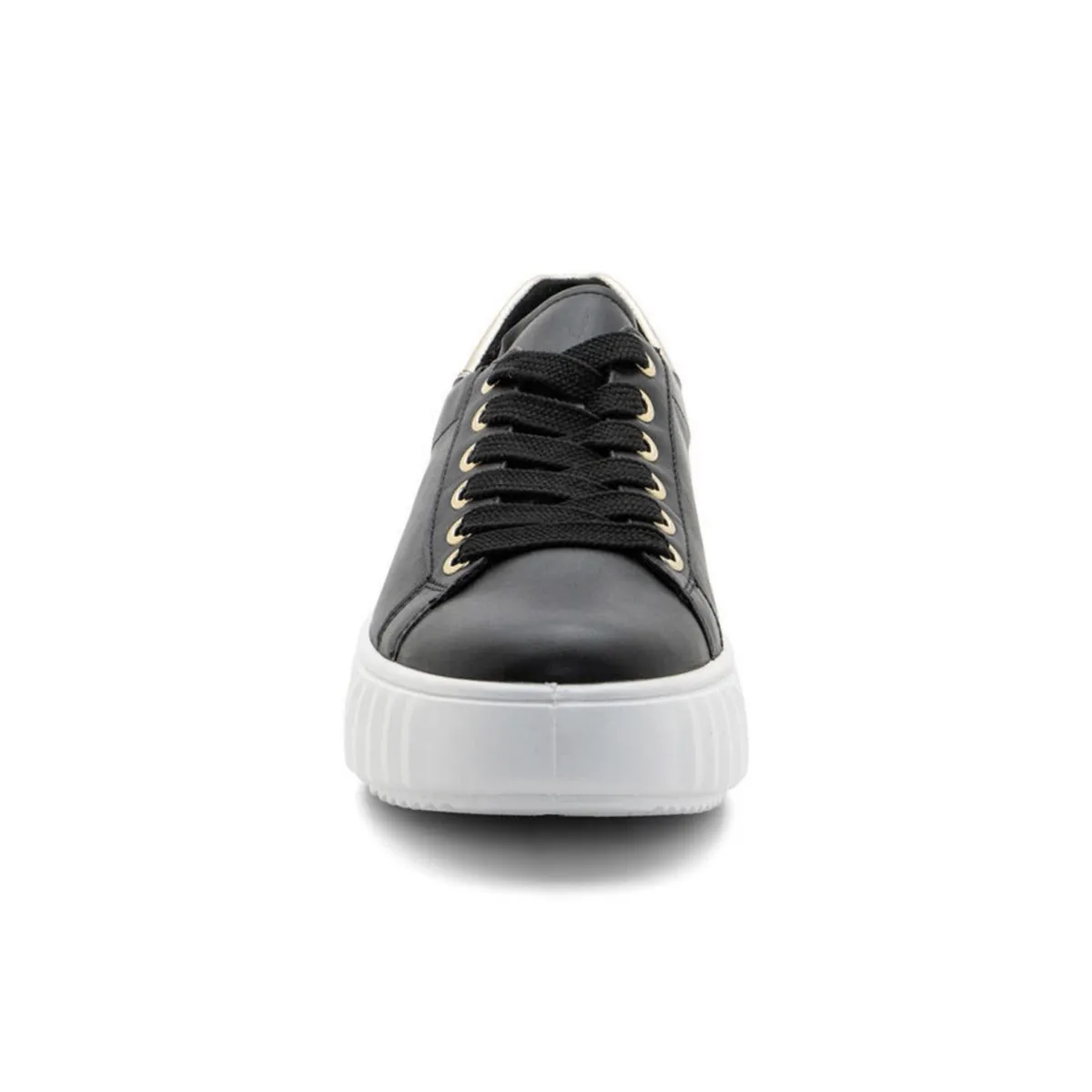 Ara Women's Mikky Black/Platinum Leather Ara Shoes
